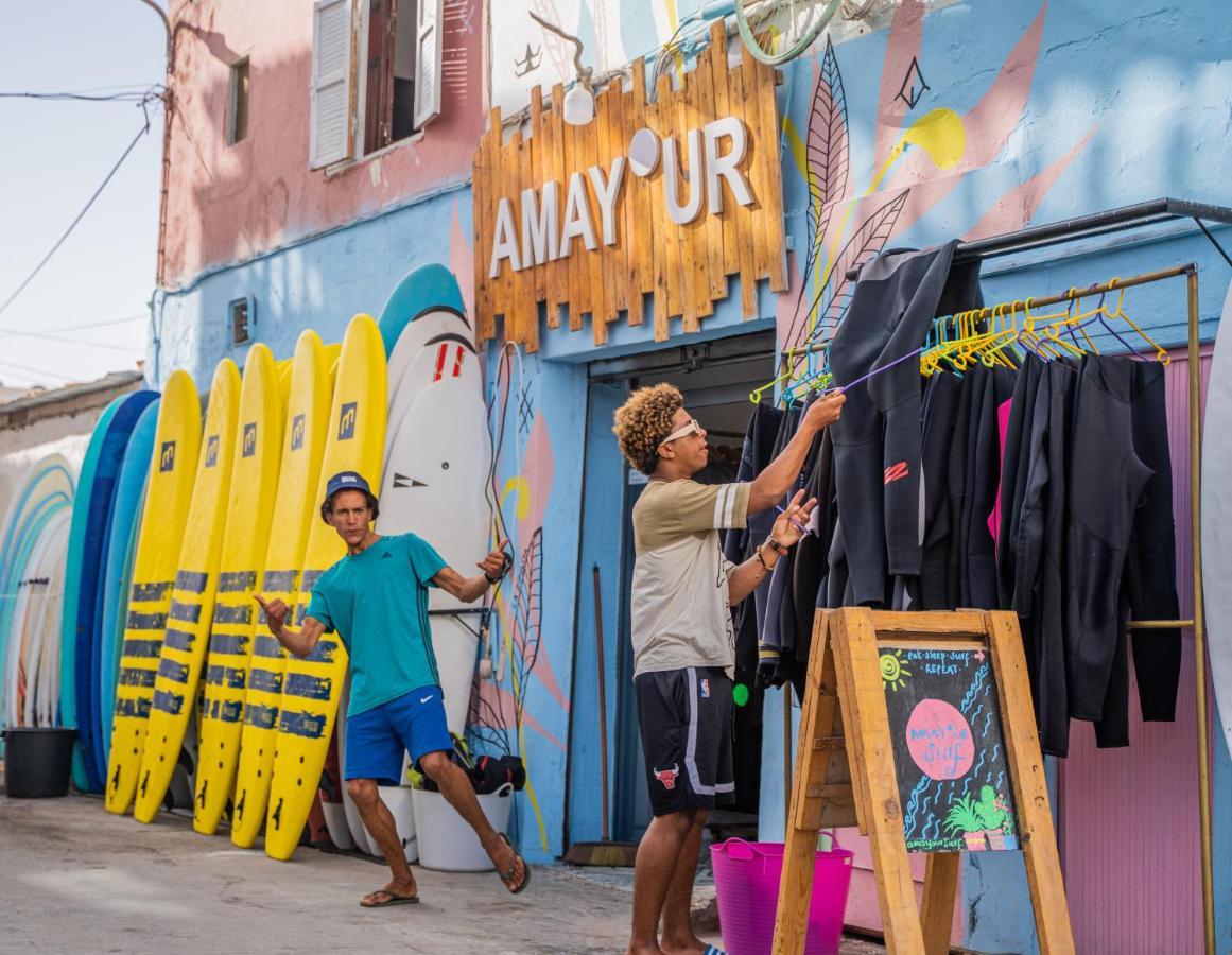 Amayour Surf Hostel Taghazout Exterior foto